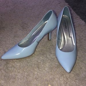 Baby Blue heels.